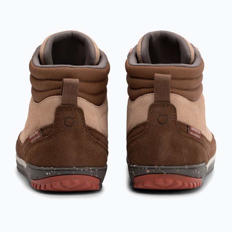 Női barefoot cipők Xero Shoes Ridgeway Suede pink sand 4