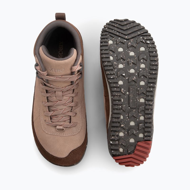 Női barefoot cipők Xero Shoes Ridgeway Suede pink sand 6