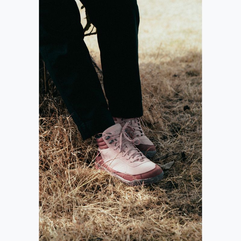 Női barefoot cipők Xero Shoes Ridgeway Suede pink sand 9