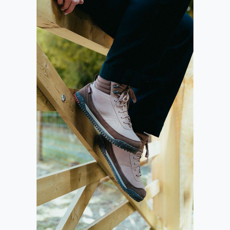 Női barefoot cipők Xero Shoes Ridgeway Suede pink sand 10