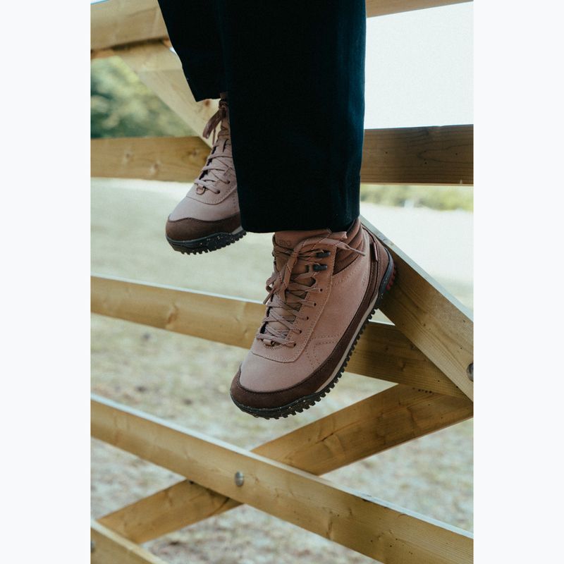 Női barefoot cipők Xero Shoes Ridgeway Suede pink sand 11