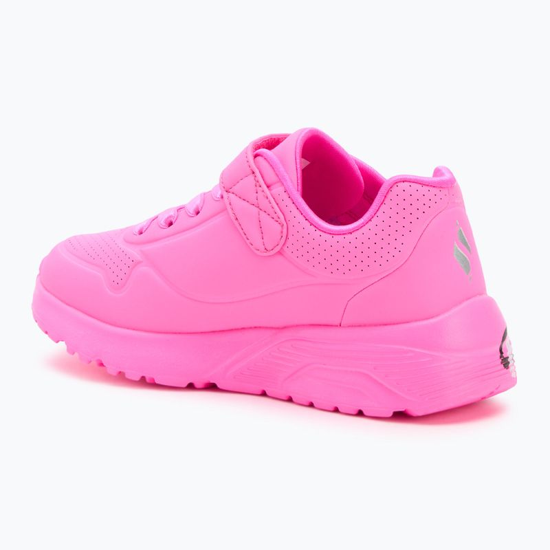 Gyerekcipők SKECHERS Uno Lite Love Levitate forró rózsaszín/többszínű 3
