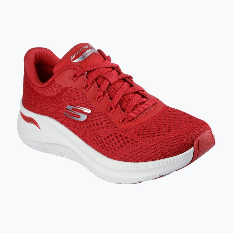 SKECHERS női cipő Arch Fit 2.0 Big League piros