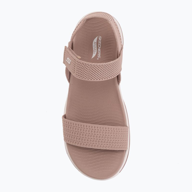 Női szandálok SKECHERS Go Walk Arch Fit 2.0 purple 5