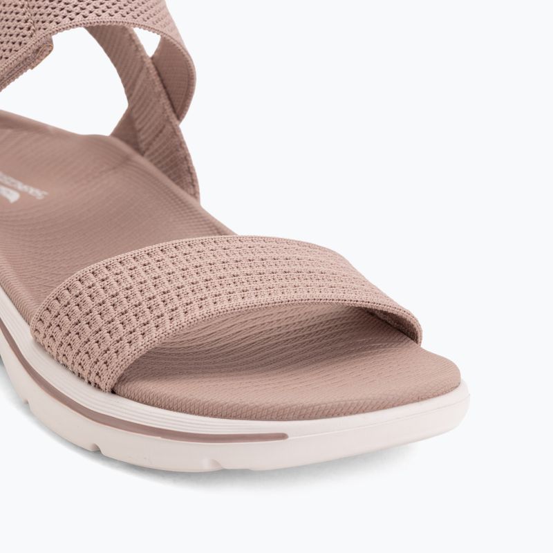 Női szandálok SKECHERS Go Walk Arch Fit 2.0 purple 7