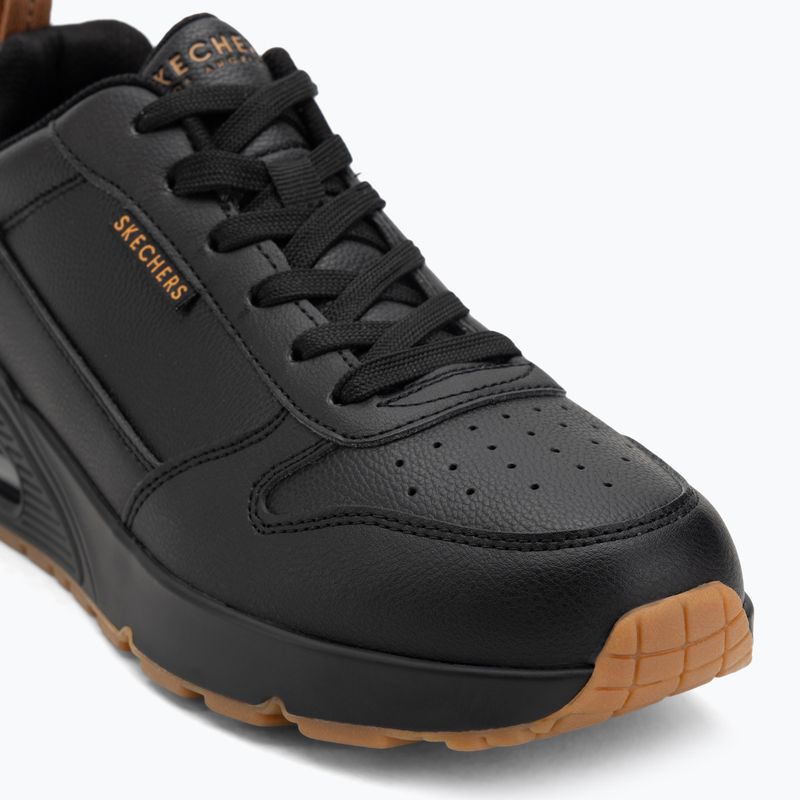 Férfi Skechers Uno Alder fekete cipő 7