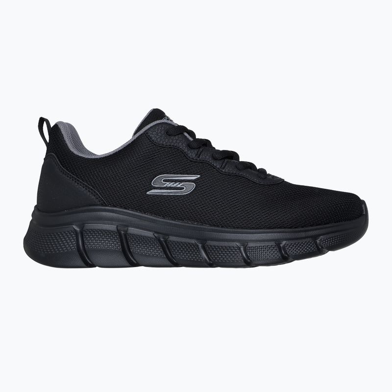 Férfi Skechers Bobs Sport B Flex Icy Edge fekete cipő