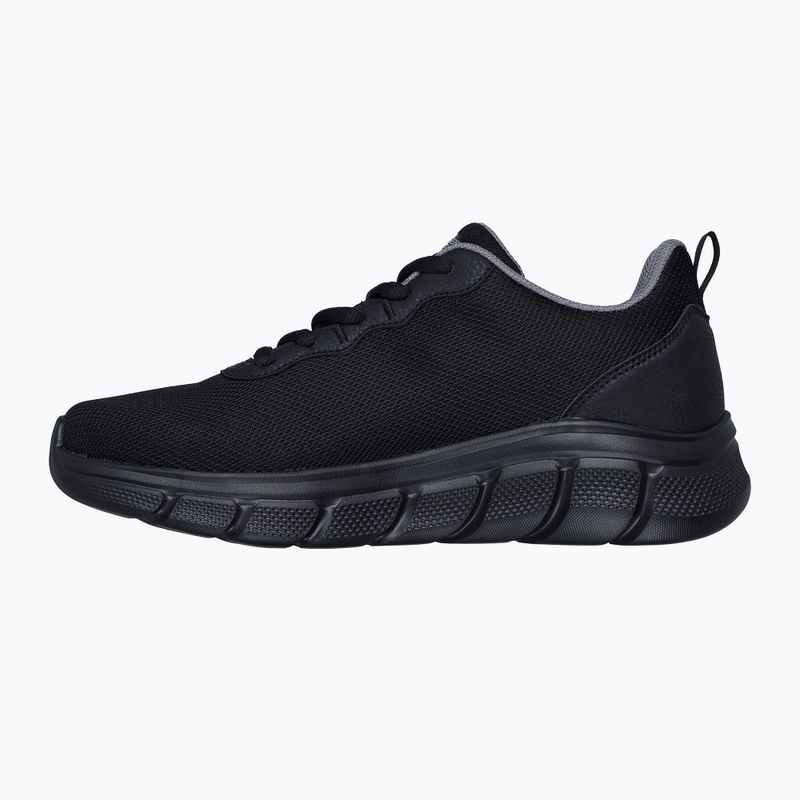 Férfi Skechers Bobs Sport B Flex Icy Edge fekete cipő 2