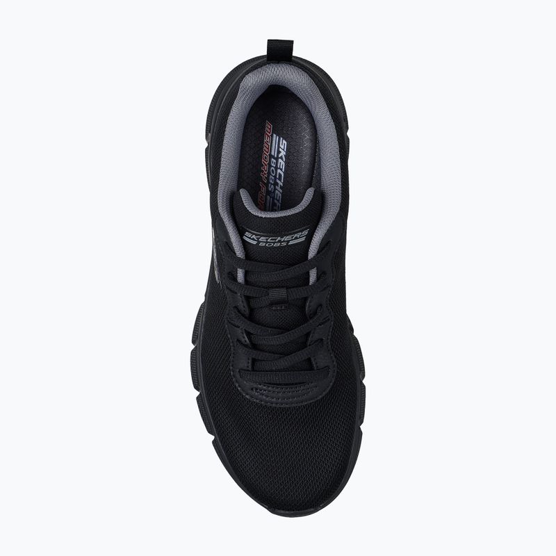 Férfi Skechers Bobs Sport B Flex Icy Edge fekete cipő 5