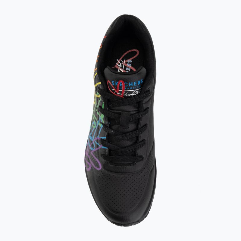 Női cipő SKECHERS Uno Full Of Love black 5