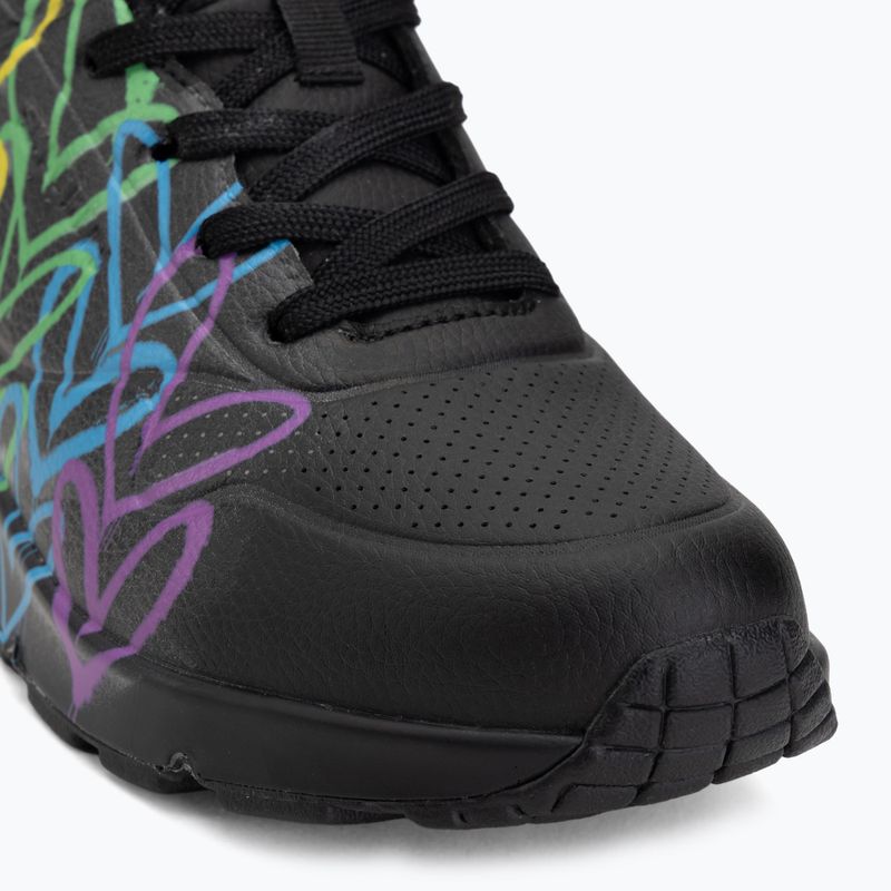 Női cipő SKECHERS Uno Full Of Love black 7