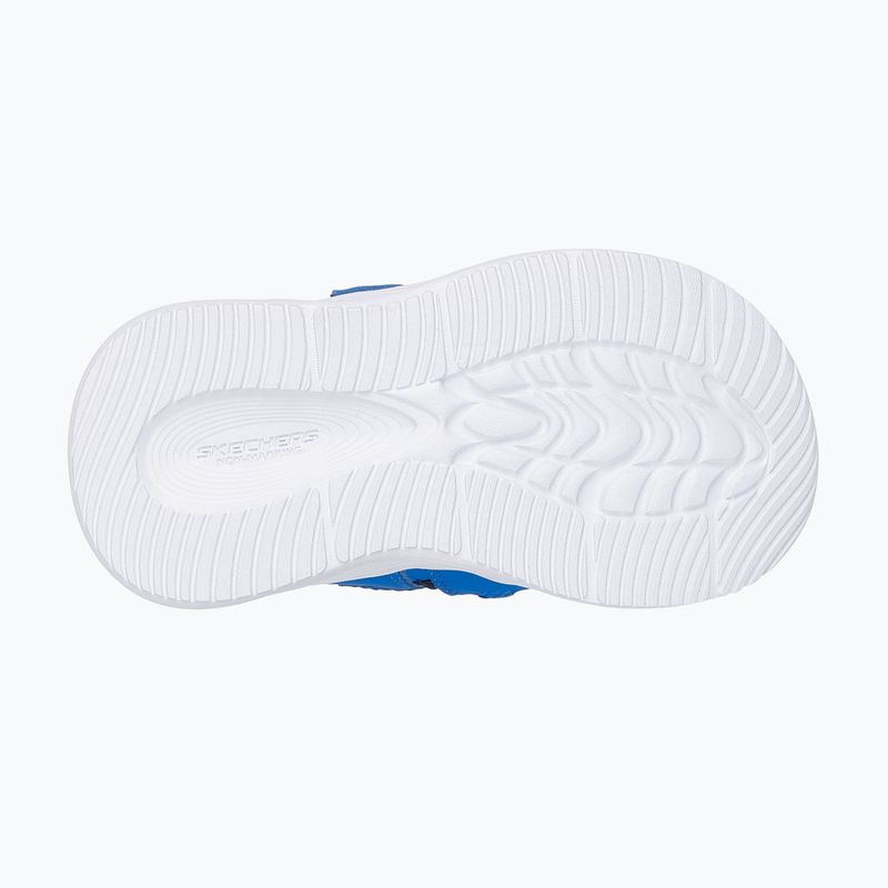 SKECHERS S-Lights Sola Glow kék/lime gyermek szandálok 2