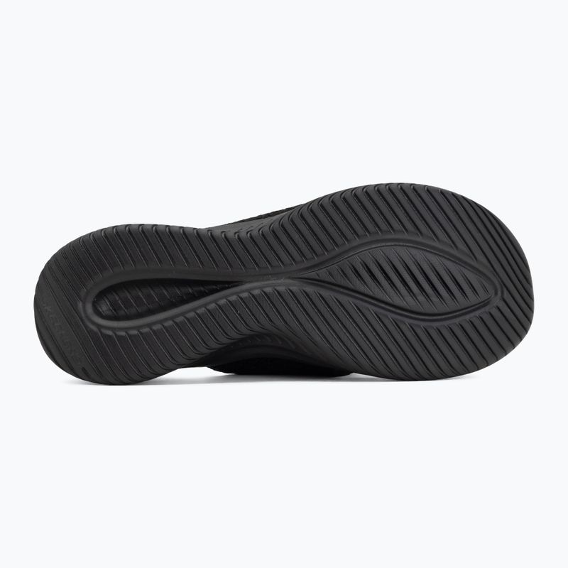 Női papucsok SKECHERS Ultra Flex 3.0 Rhythm Waves black 4