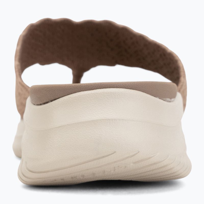 Női papucsok SKECHERS Ultra Flex 3.0 Rhythm Waves brown 6