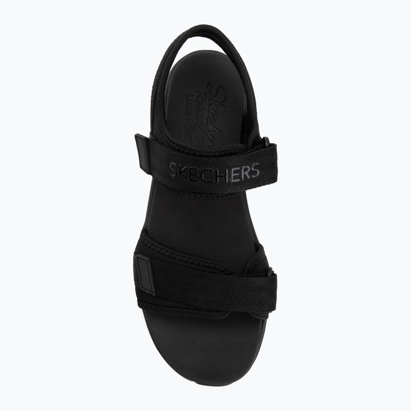 Női szandálok SKECHERS D'Lux Walker Adored Days black 5