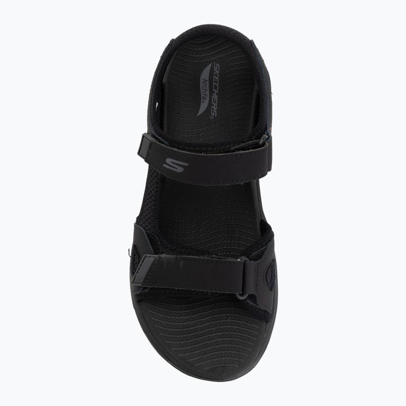 Férfi szandálok SKECHERS Go Walk Arch Fit 2.0 Capistrano black 5