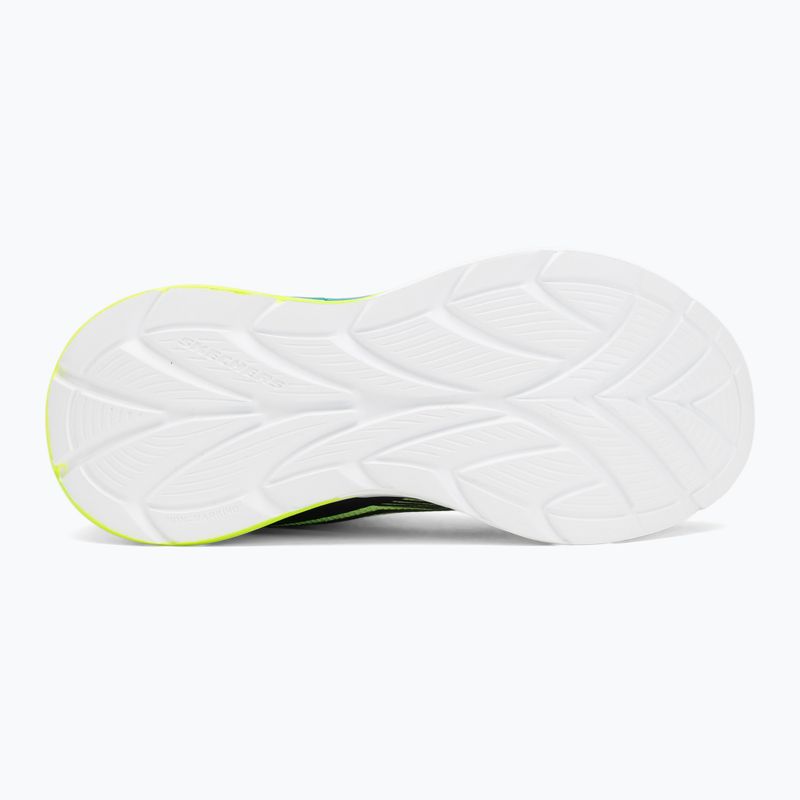 Gyerekcipők SKECHERS Flex-Glow Ultra fekete/kék/lime 4