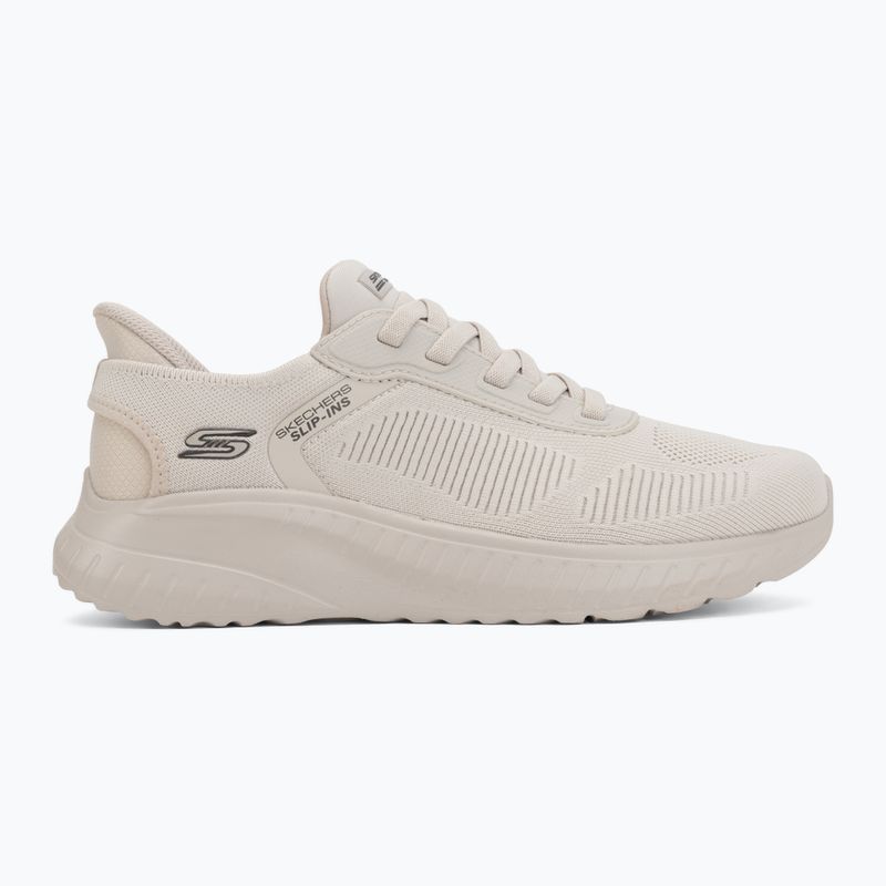 Férfi cipő SKECHERS Bobs Squad Chaos Solid Step white 2