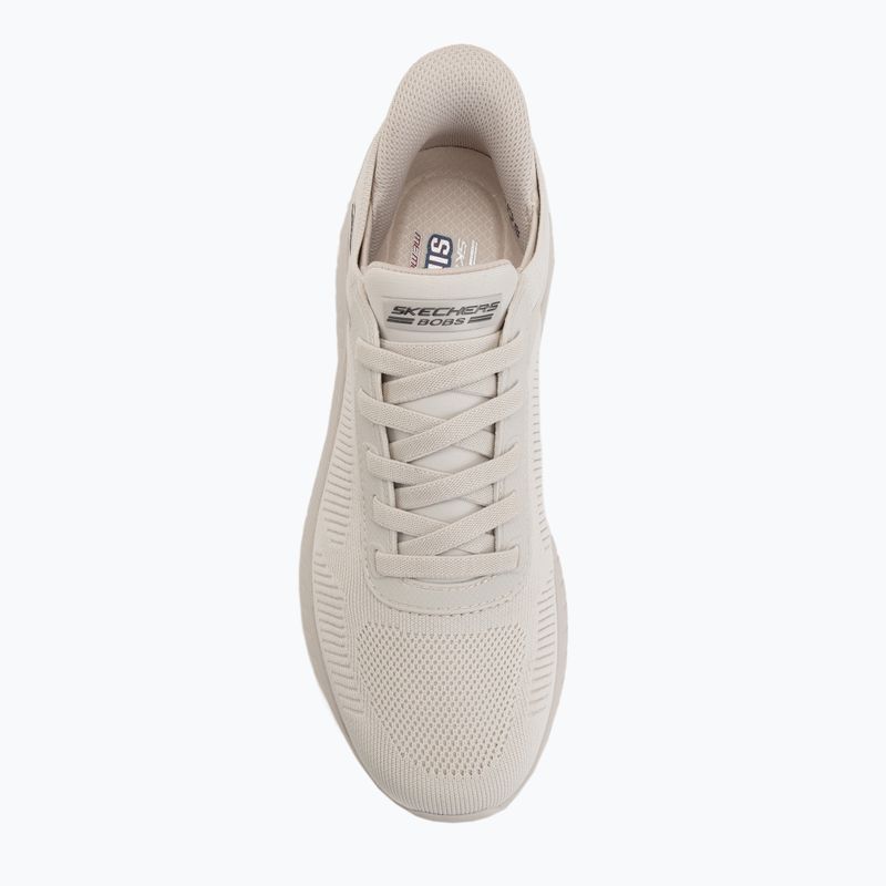 Férfi cipő SKECHERS Bobs Squad Chaos Solid Step white 5