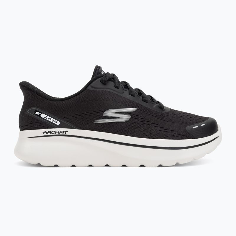 Férfi cipők SKECHERS Go Walk Arch Fit N-Joy Nobend fekete/fehér 2