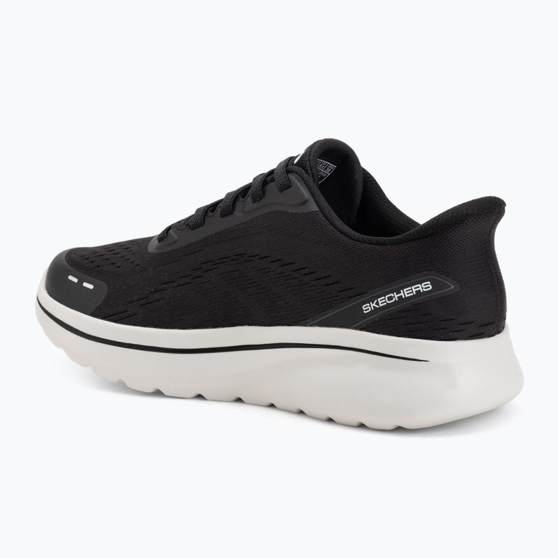 Férfi cipők SKECHERS Go Walk Arch Fit N-Joy Nobend fekete/fehér 3