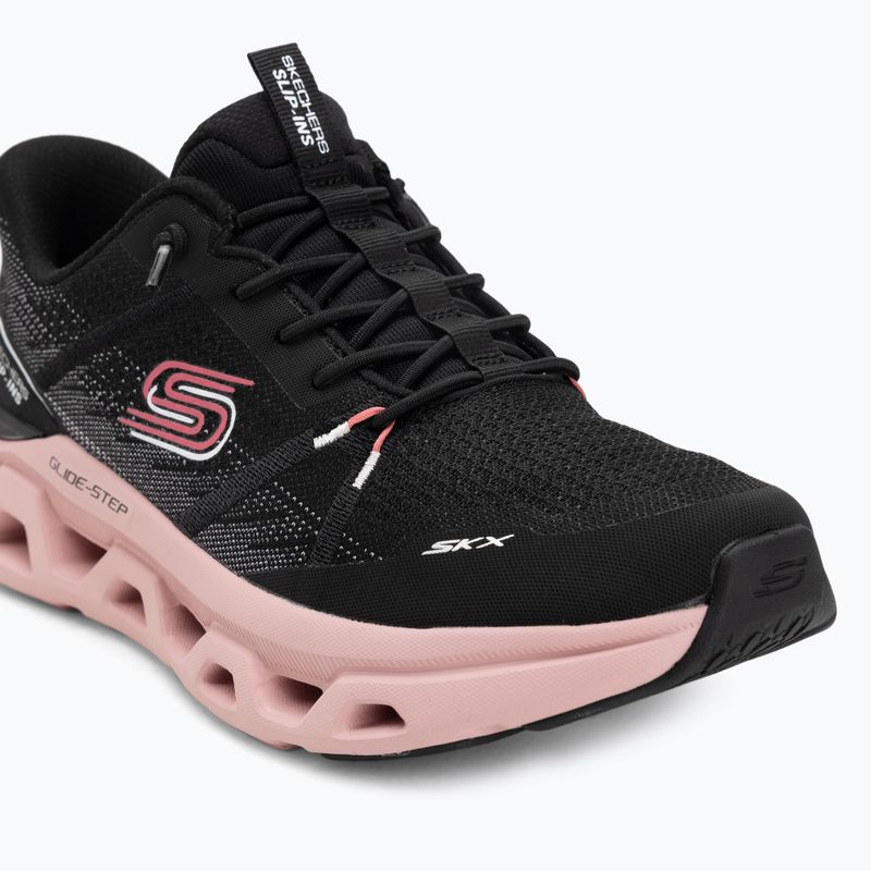 Női Skechers Glide-Step Altus Fast Lane cipő fekete/mályva 7