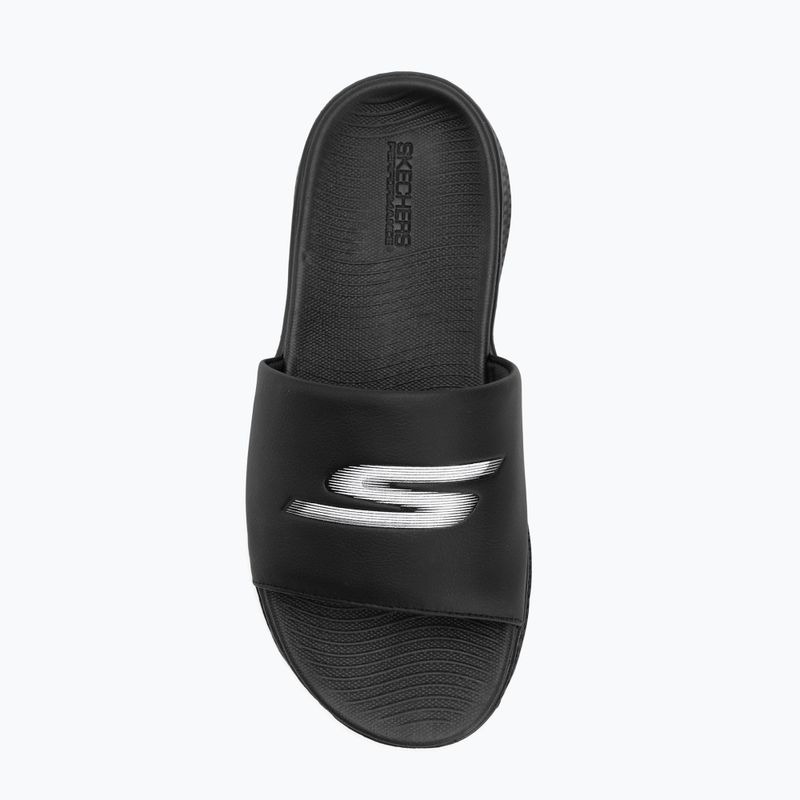 Férfi flip-flopok SKECHERS Go Consistent Sandal 2.0 Culver fekete 5
