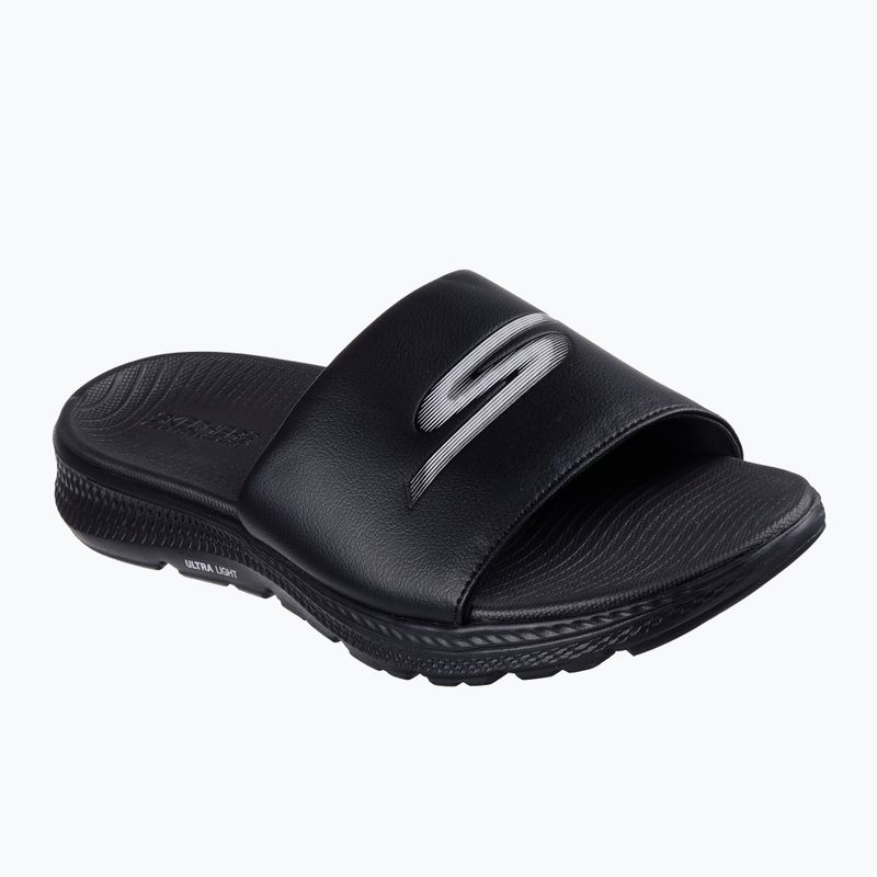 Férfi flip-flopok SKECHERS Go Consistent Sandal 2.0 Culver fekete