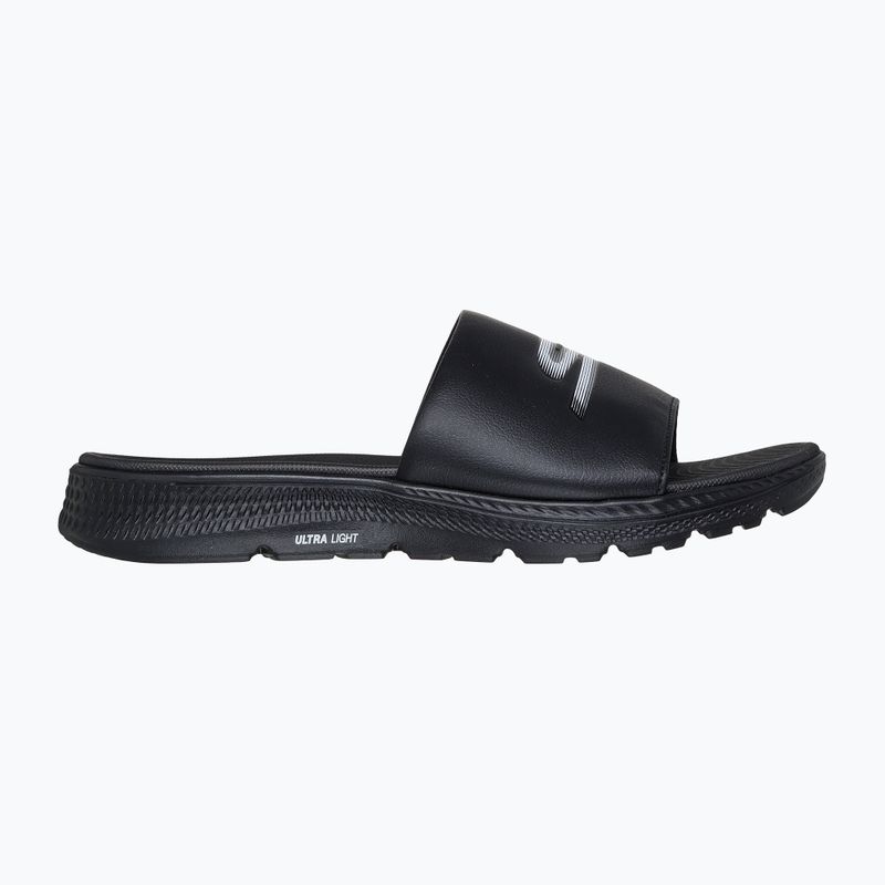 Férfi flip-flopok SKECHERS Go Consistent Sandal 2.0 Culver fekete 2