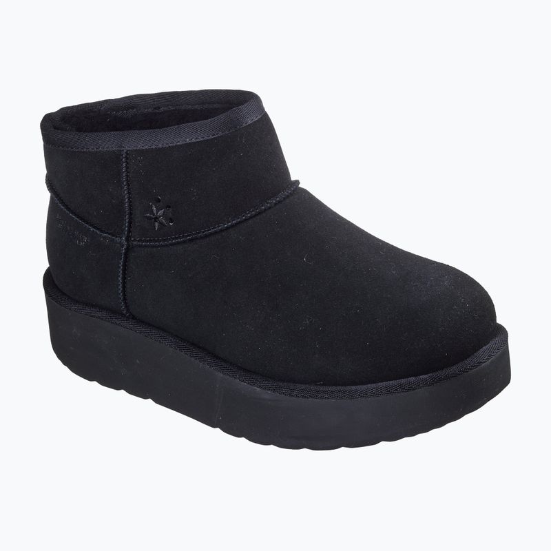 Női Skechers Keep Cozy fekete cipő 8