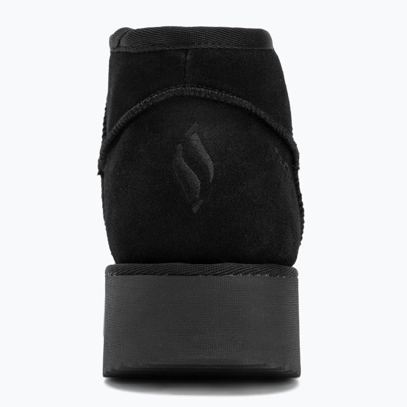 Női Skechers Keep Cozy fekete cipő 6