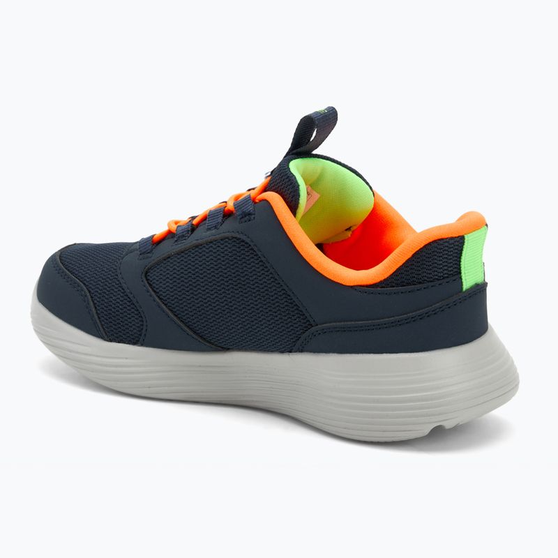 Gyerekcipők SKECHERS Go Run 400 V2 Turbo-Brisk tengerészkék/narancs 3