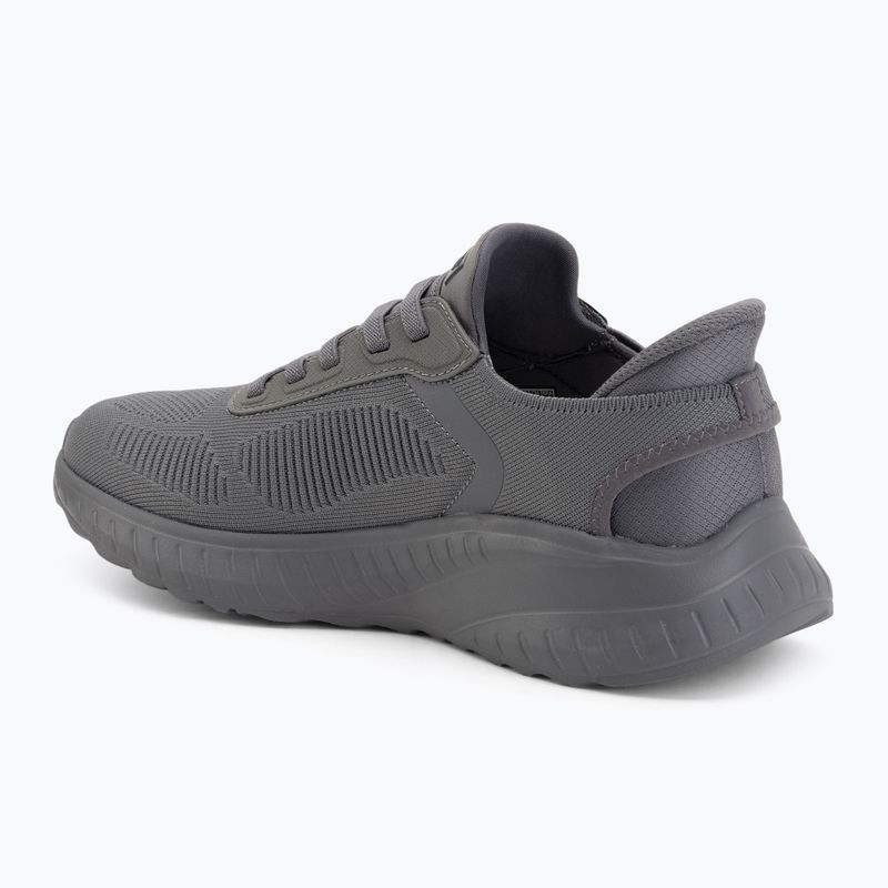 Férfi cipő SKECHERS Bobs Squad Chaos Solid Step gray 3
