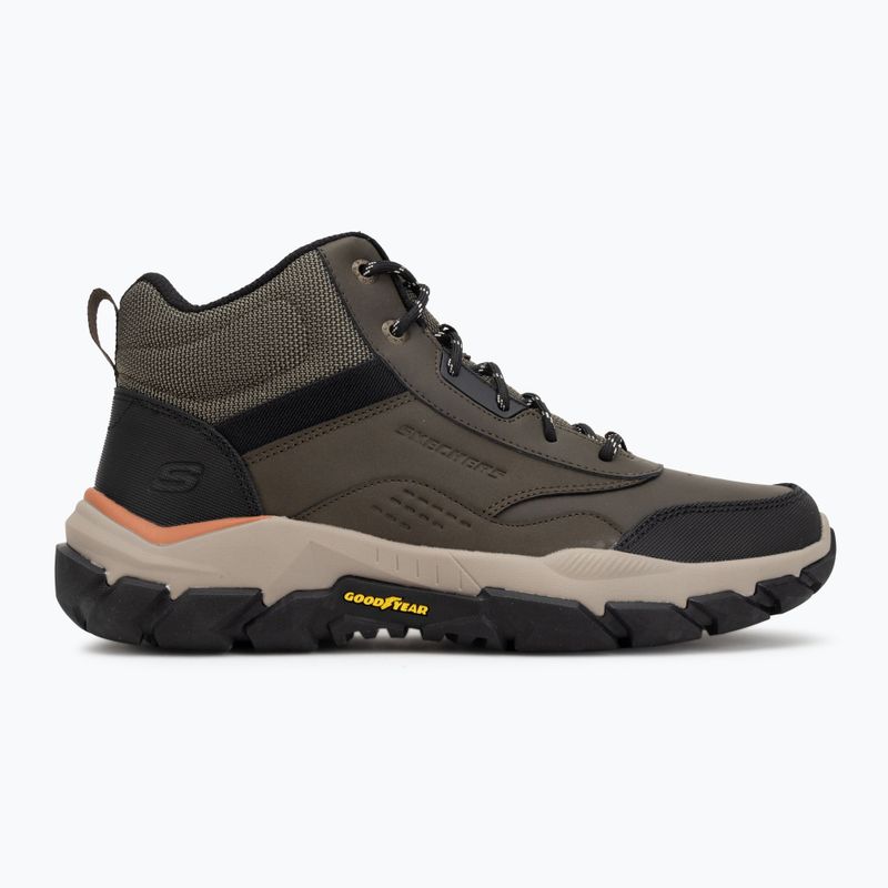 Férfi cipők SKECHERS Santoro Hopkins olive 2