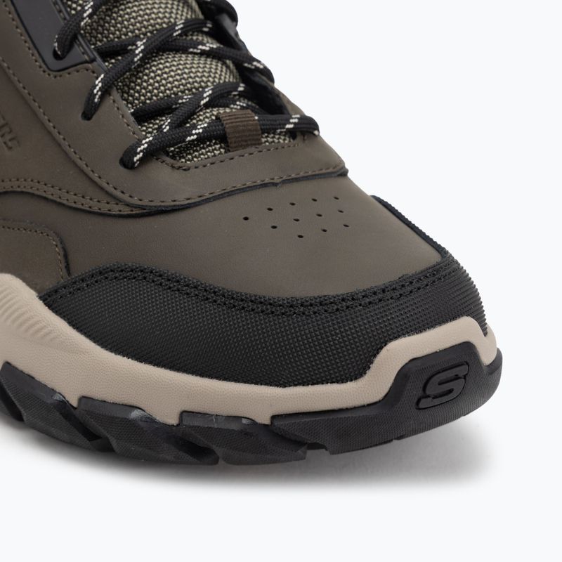 Férfi cipők SKECHERS Santoro Hopkins olive 7
