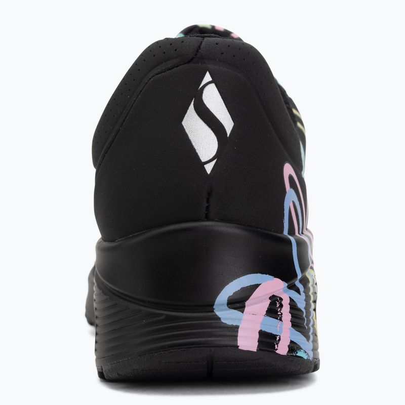 Női cipő SKECHERS JGoldcrown Uno Spread The Love black 6