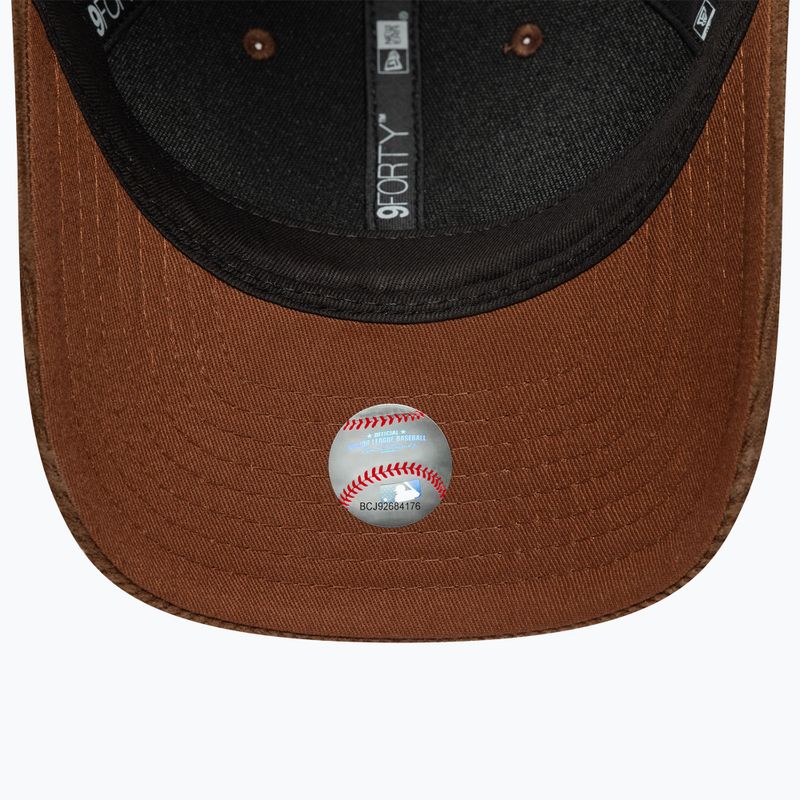 New Era Cord 9Forty Mcrown New York Yankees sötét vörösesbarna/sötét őszi baseballsapka 5