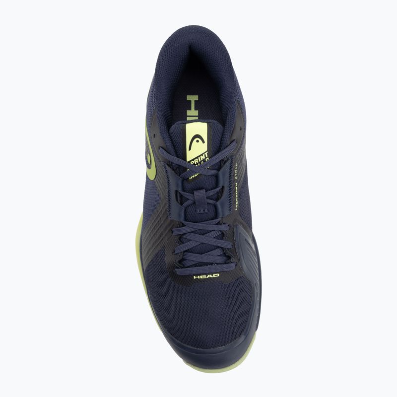 HEAD squash cipő Sprint Team 4.0 Indoor navy/lime 5