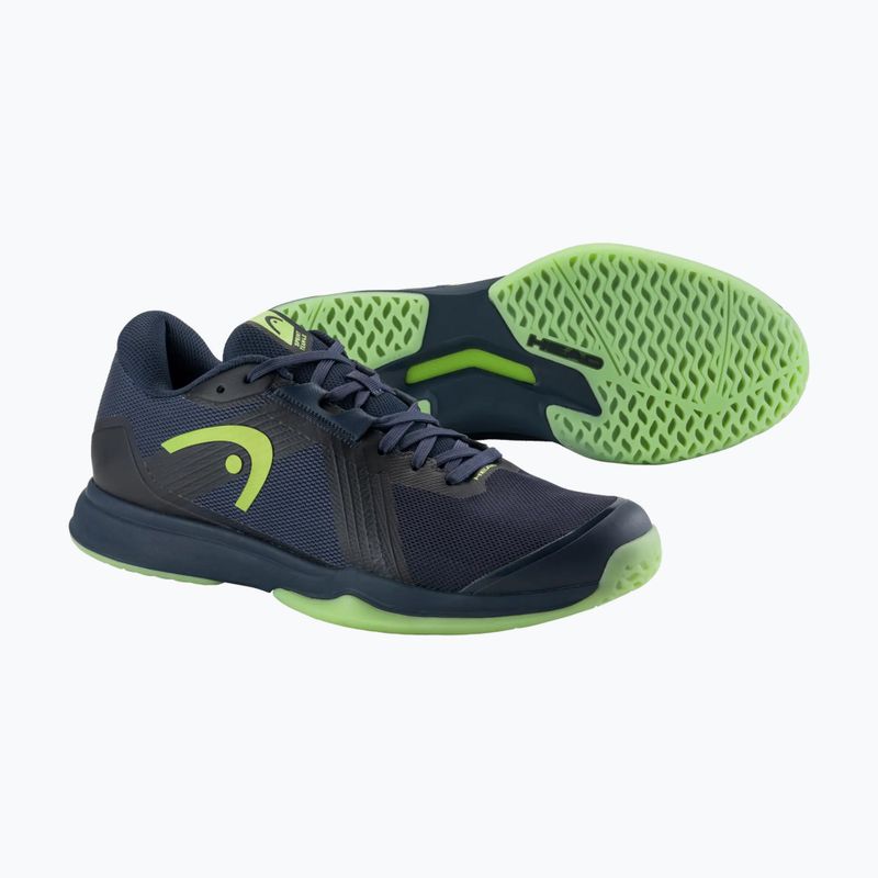 HEAD squash cipő Sprint Team 4.0 Indoor navy/lime 5