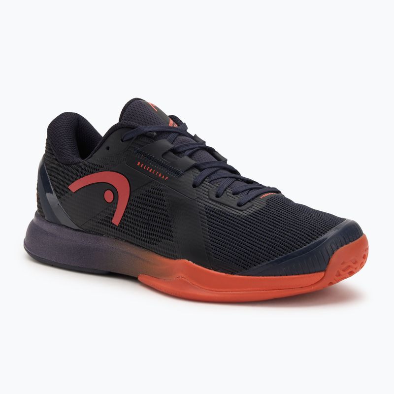 HEAD Sprint Pro 4.0 beltéri squash cipő sötétkék/piros