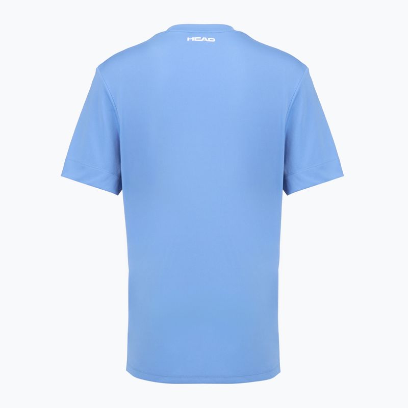 Férfi teniszpóló HEAD Slice airforce blue 4