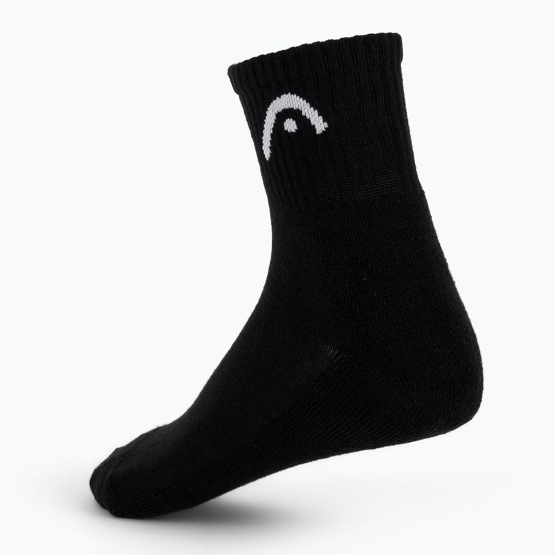 Zokni HEAD Tennis 3P Club Short Crew 3 pairs black 2