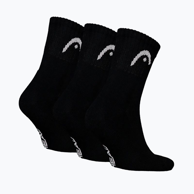 Zokni HEAD Tennis 3P Club Short Crew 3 pairs black 2