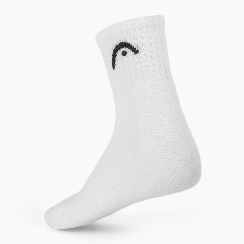 Zokni HEAD Tennis 3P Club Short Crew 3 pairs white 2