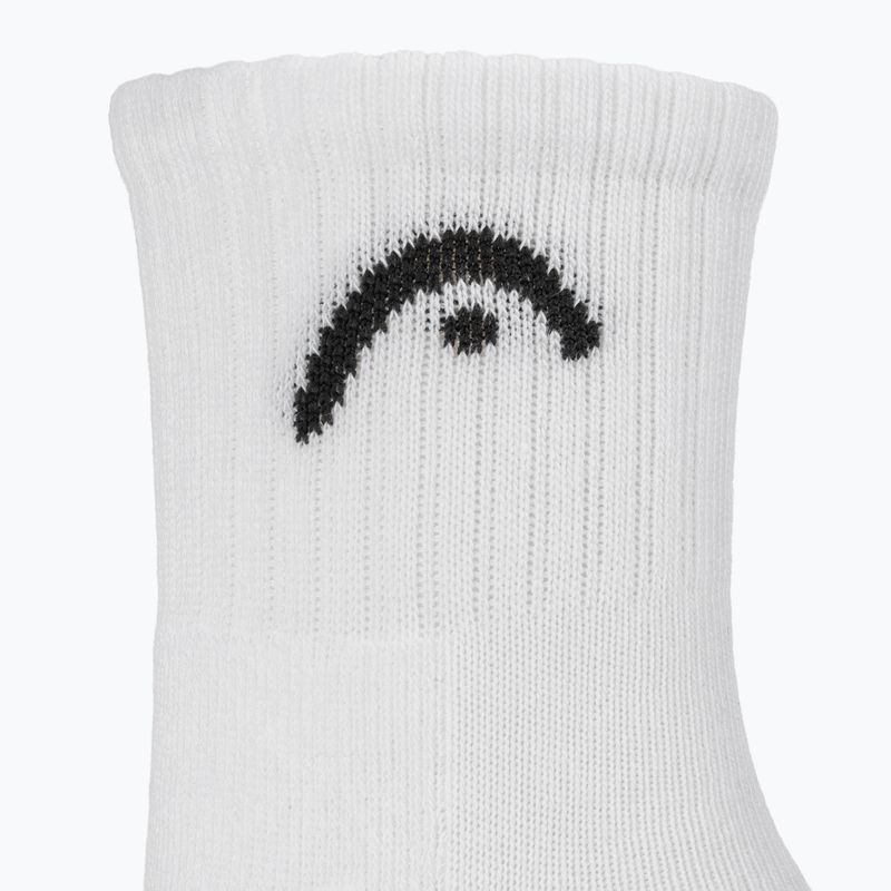 Zokni HEAD Tennis 3P Club Short Crew 3 pairs white 3