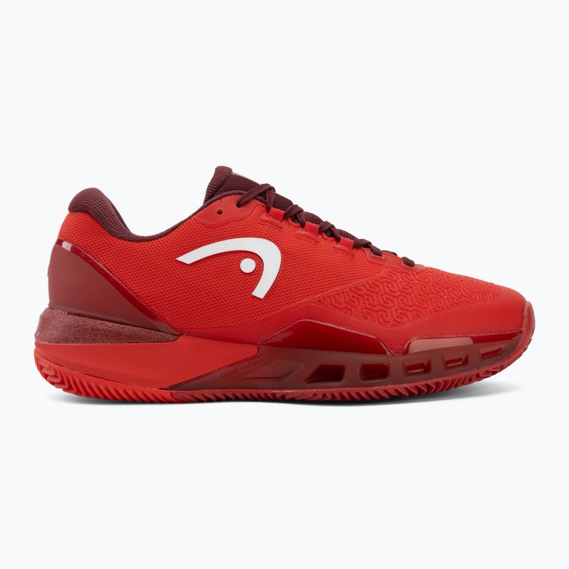 Férfi teniszcipő HEAD Revolt Pro 5.0 Clay red/dark red 2