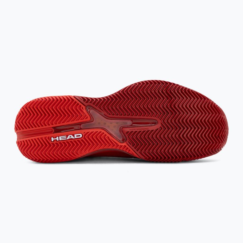 Férfi teniszcipő HEAD Revolt Pro 5.0 Clay red/dark red 4