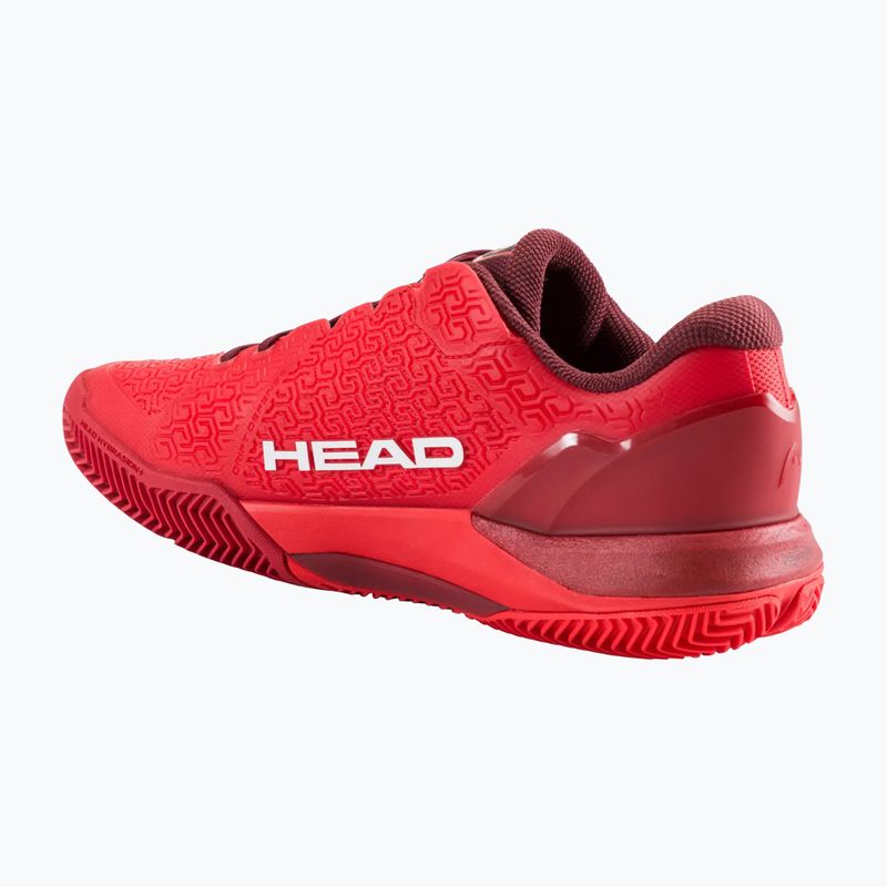 Férfi teniszcipő HEAD Revolt Pro 5.0 Clay red/dark red 2