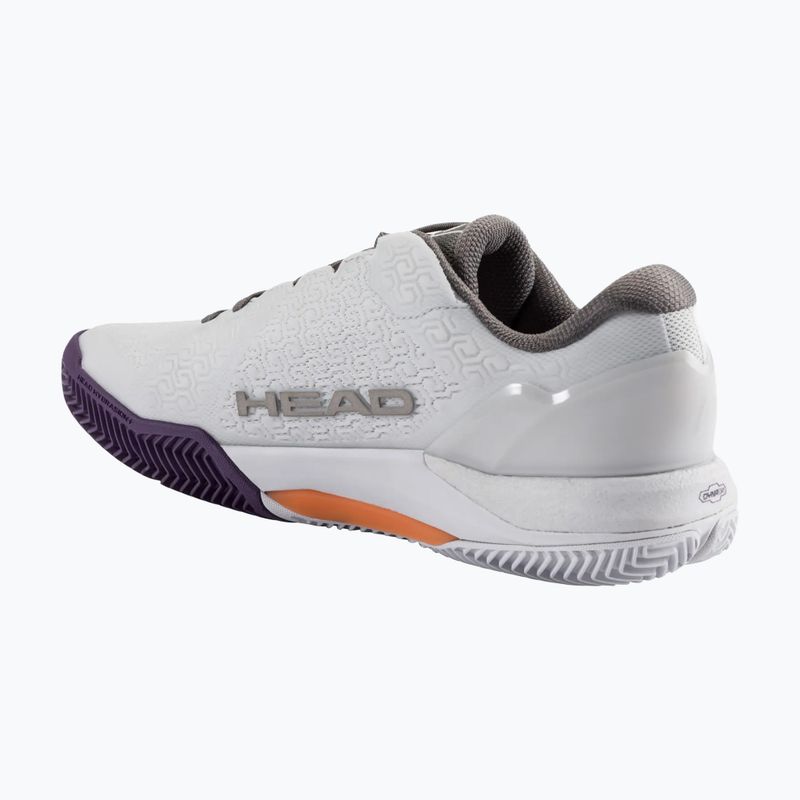 Férfi teniszcipő HEAD Revolt Pro 5.0 Clay light grey/purple 2
