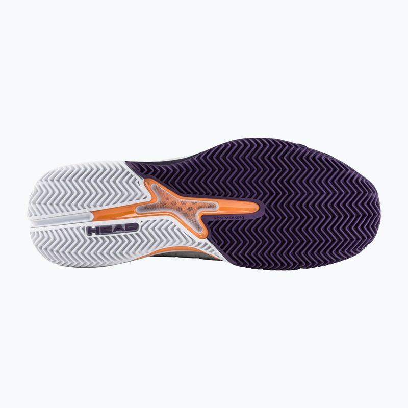 Férfi teniszcipő HEAD Revolt Pro 5.0 Clay light grey/purple 3